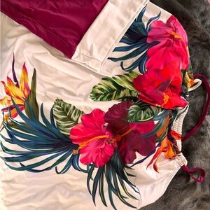 Tankini with boy shorts